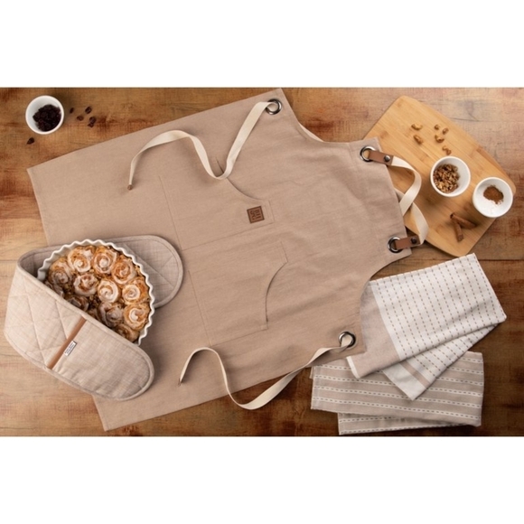 New - Better Homes & Gardens Kitchen Set, 4 Piece, Beige - Picture 4 of 12